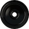 Ekena Millwork Diane Ceiling Medallion (Fits Canopies up to 6 1/4"), 24"OD x 3 5/8"ID x 1 1/4"P, Black Pearl CM24DIBPS - alternate 1